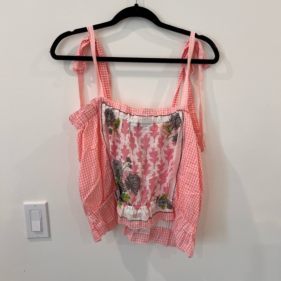 Selina sanders reworked vintage hanky tank - Picture 2 of 3